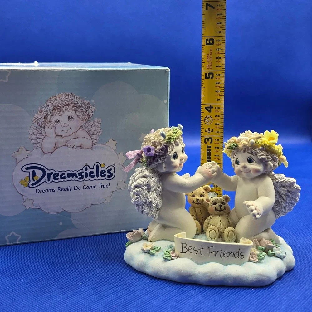 Dreamsicles Best Friends Cherub Angel Figurine Kristin 2004 183601-01 Box y2k